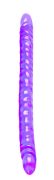 Translucence Slim Jim Duo Double Dong 17.5 Inch - Purple