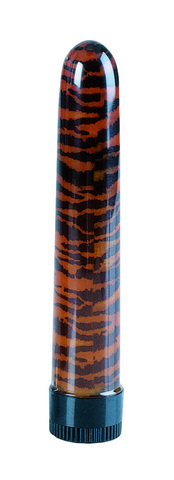Temptress Collection Vibrator - Tiger Print