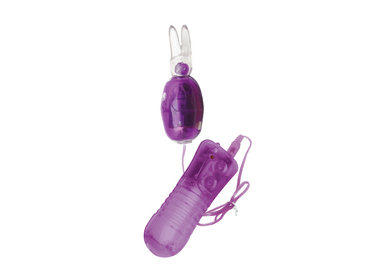 Bullet Bunny 10 Function Purple Vibrator