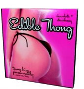 Edible Thong Underwear - Chocolate Strawberry