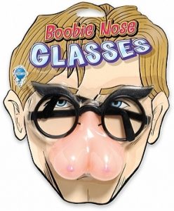 Phoney Face Boob Nose Glasses
