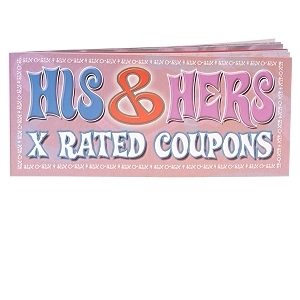 His and Hers X Rated Coupon Ea