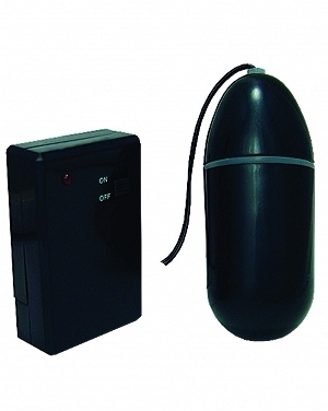 Remote Control Bullet Waterproof 3.25 Inch - Black