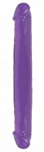 Basix Rubber Works 12 Inches Double Dong Purple