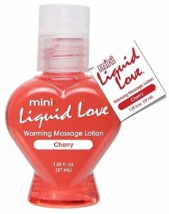Mini Liquid Love Warming Massage Lotion Cherry 1.25oz