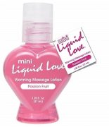 Mini Liquid Love Warming Massage Lotion Passion Fruit 1.25oz