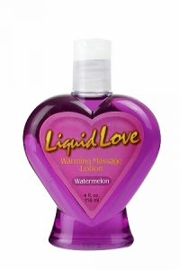 Liquid Love Warming Massage Lotion Watermelon 4oz