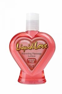 Liquid Love Warming Massage Lotion Passion Fruit 4oz