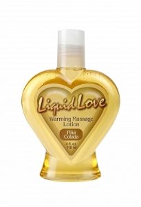 Liquid Love Warming Massage Lotion Pina Colada 4oz
