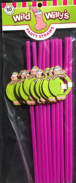 Willy Straw 10 Pack