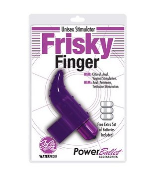 Frisky Finger Purple Vibrator