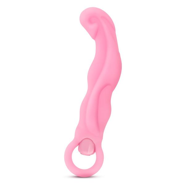 Sui Silicone G-Spot Vibrator Pink