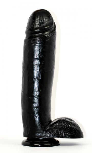 Butch 10.5" XL Suction Cock Dildo- Black