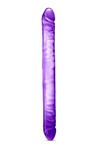 B Yours 18 inches Double Dildo Purple