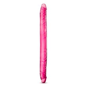 B Yours 16 inches Double Dildo Pink