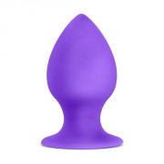 Luxe Rump Rimmer Medium Purple Butt Plug