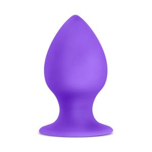 Luxe Rump Rimmer Small Purple Butt Plug