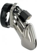 Cb-6000 Male Chastity Device 3 1/4" Chrome Cage