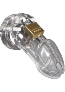 CB-6000 Male Chastity Device Clear 3 1/4" Cage