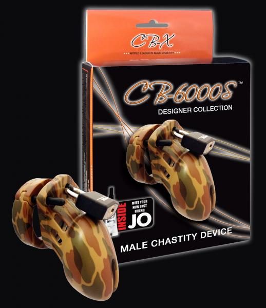 Chastity Device Camo 2.5 inches