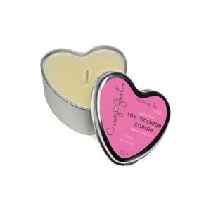 Crazy Girl Soy Massage Candle Plumeria