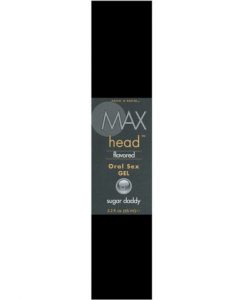 Max Head Flavored Oral Sex Gel 2.2 oz - Sugar Daddy