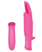 Isabella Rechargeable Bunny Set Pink Vibrator