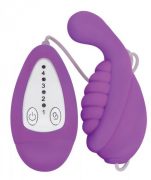 Gossip Whirl 4 Speed Silicone Egg Vibe Purple