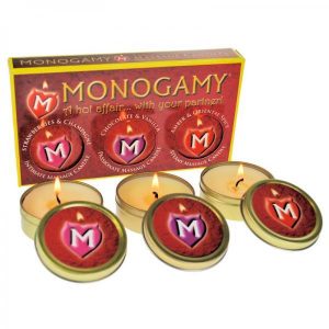 Monogamy Massage Candles 3 Pack