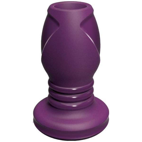 Platinum Premium Silicone The Stretch Medium Plug Purple