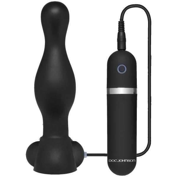 Platinum The Delight Vibrating Plug Black