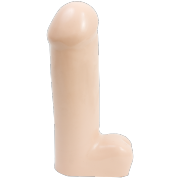 Giant C*ck With Balls 11 Inches Beige Bulk