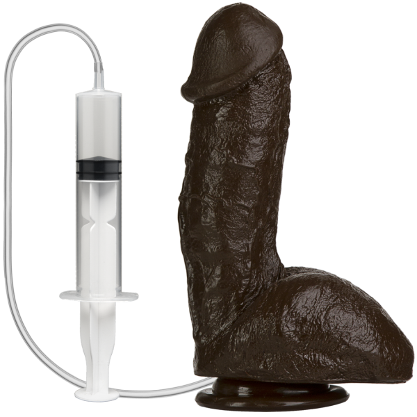 The Amazing Squirting Realistic Cock Black