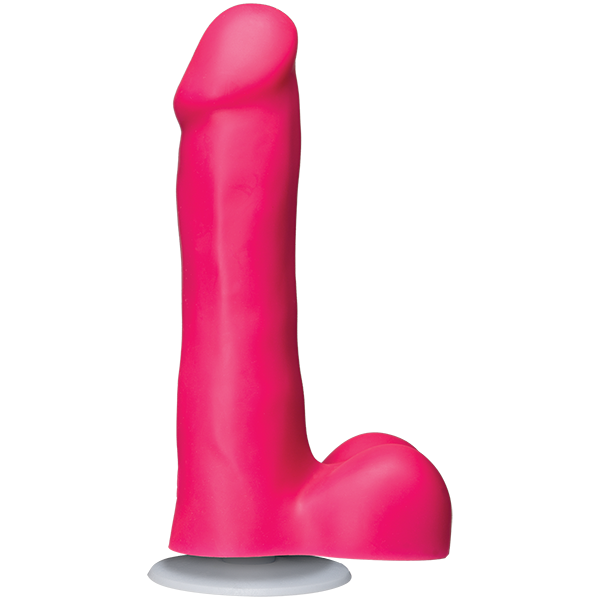 American POP! Icon Slim 6 inches Dong with Balls Pink