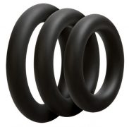 Optimale 3 Silicone C-Ring Set Thick - Black