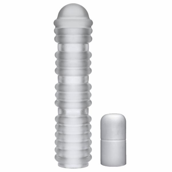 Xtend It Kit Ribbed Penis Extension Clear