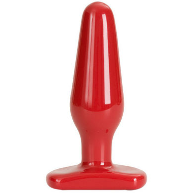 Red Boy Medium Butt Plug - Red