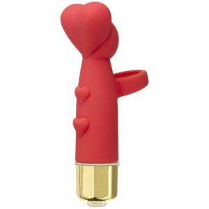 The Heavenly Heart Mini Massager Red