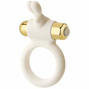 The White Wabbit Silicone 10 Function C-Ring - White