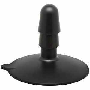 Vac-U-Lock Large Suction Cup Plug Black