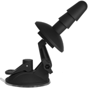 Vac-U-Lock Deluxe Suction Cup Plug Black