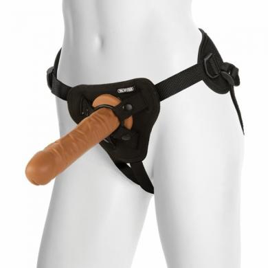 The Classic 8" Silicone with Supreme Harness