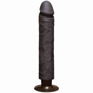 The Realistic Cock UR3 Vibe 10 inches Brown Dildo
