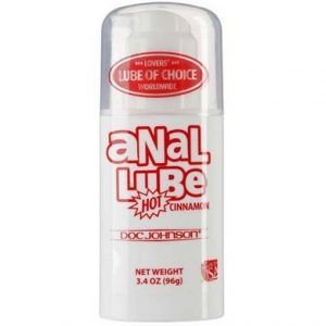 Anal Lube Hot Cinnamon 3.4 Oz Airless Pump