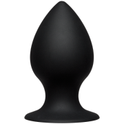 Kink Ace Silicone Plug 4 inches Medium Black