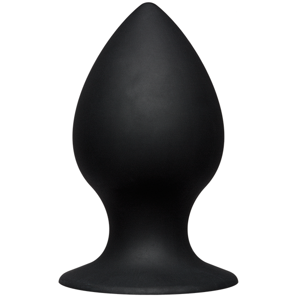 Kink Ace Silicone Anal Plug X-Large 5 inches Black