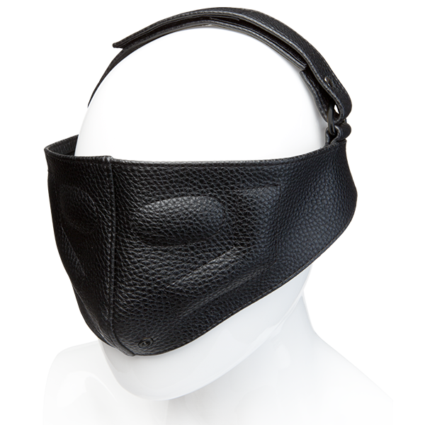 Kink Leather Blinding Mask Black O/S