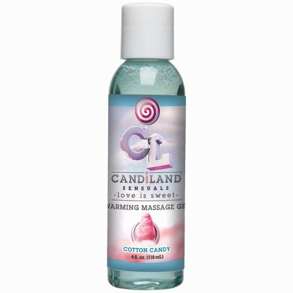 Candiland Warming Massage Gel Cotton Candy 4oz