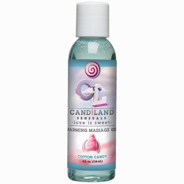Candiland Warming Massage Gel Cotton Candy 4oz