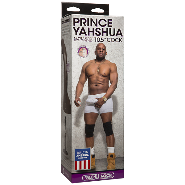 Prince Yahshua Ultra Skyn 10.5 inches Chocolate Dildo